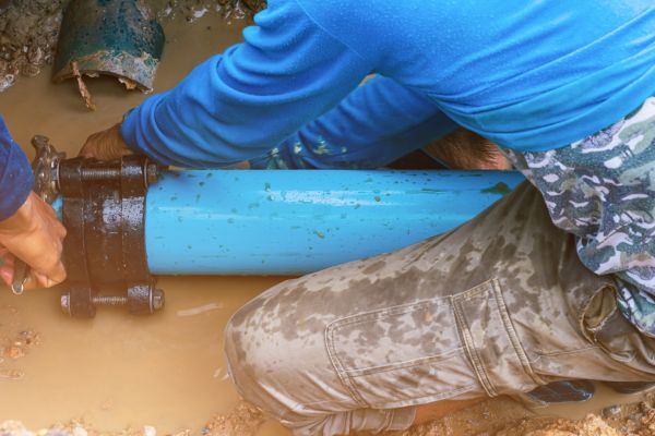Cost of Underground Water Line Repair in Newark