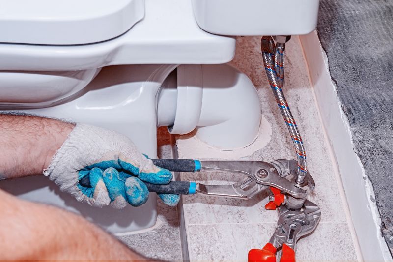 Basement Toilet Installation