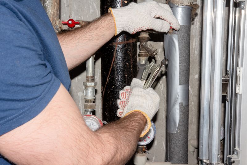 Pipe Repair in Progress