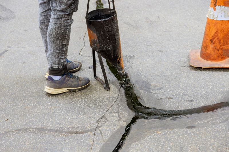 Sink Crack Sealing